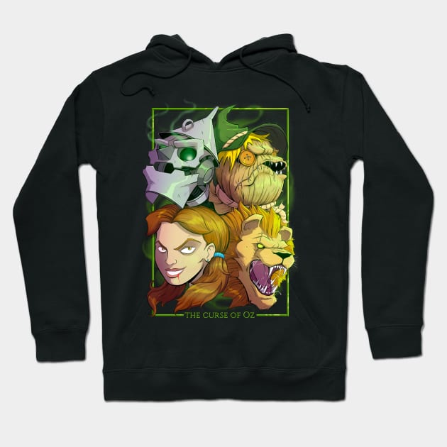 The curse of Oz Hoodie by LeandroCruz